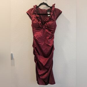 Red Party Dress Xscape By Joanna Chen Size 4